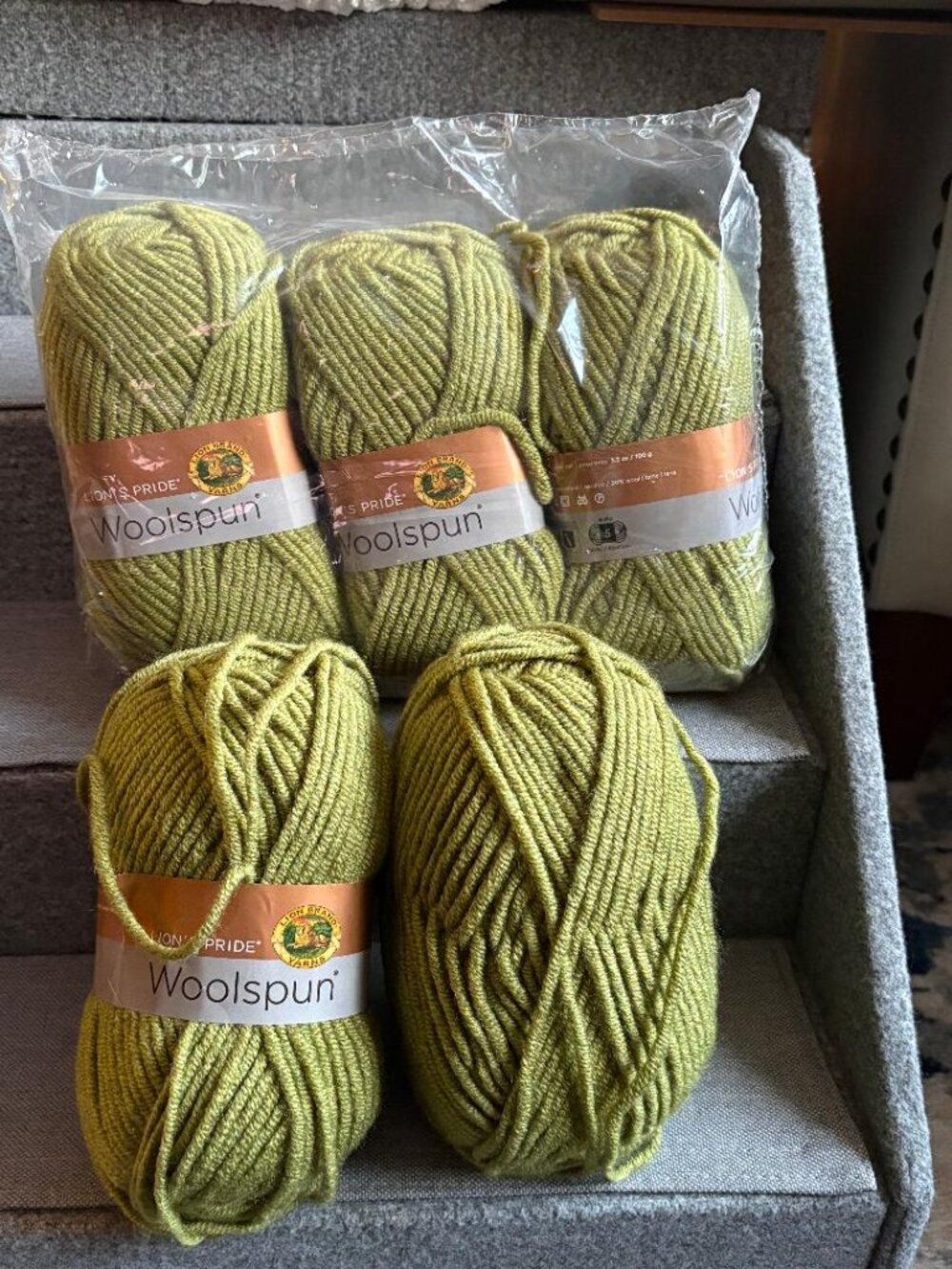 Woolspun Yarn discontinued Lion Brand